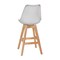 Flash Furniture 27 Inch White Plastic and LeatherSoft Barstools, PK 2 CH-210925-7-WH-GG - alternate 5
